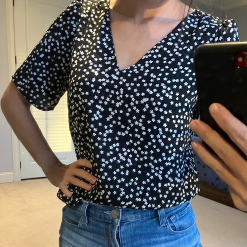 Express xxs blouse top